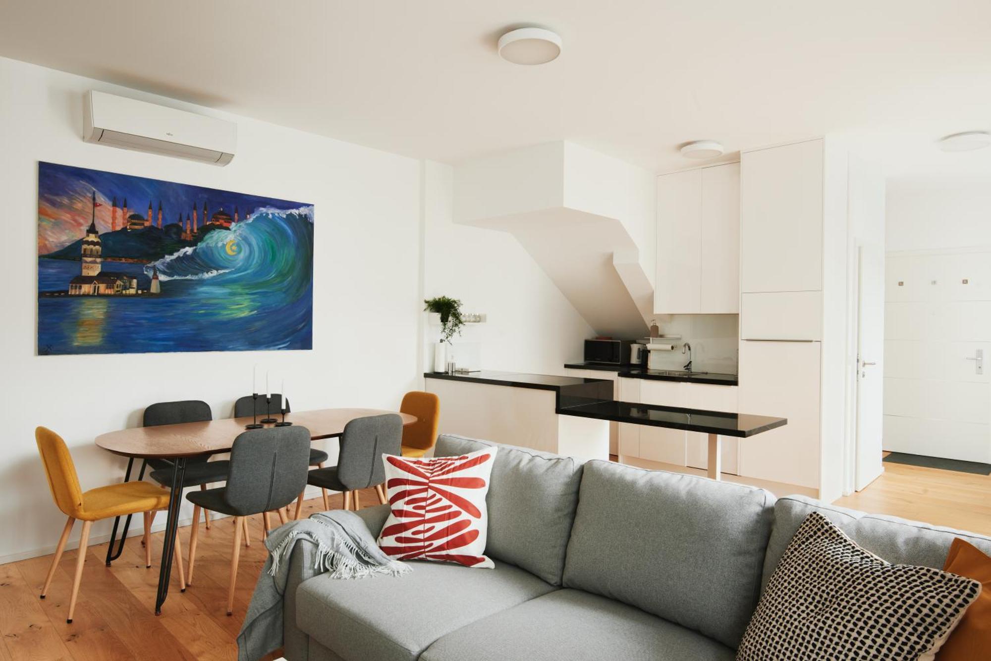 New Spacious Ultra-Modern Apartment In Wien Westbahnhof Viena Exterior foto